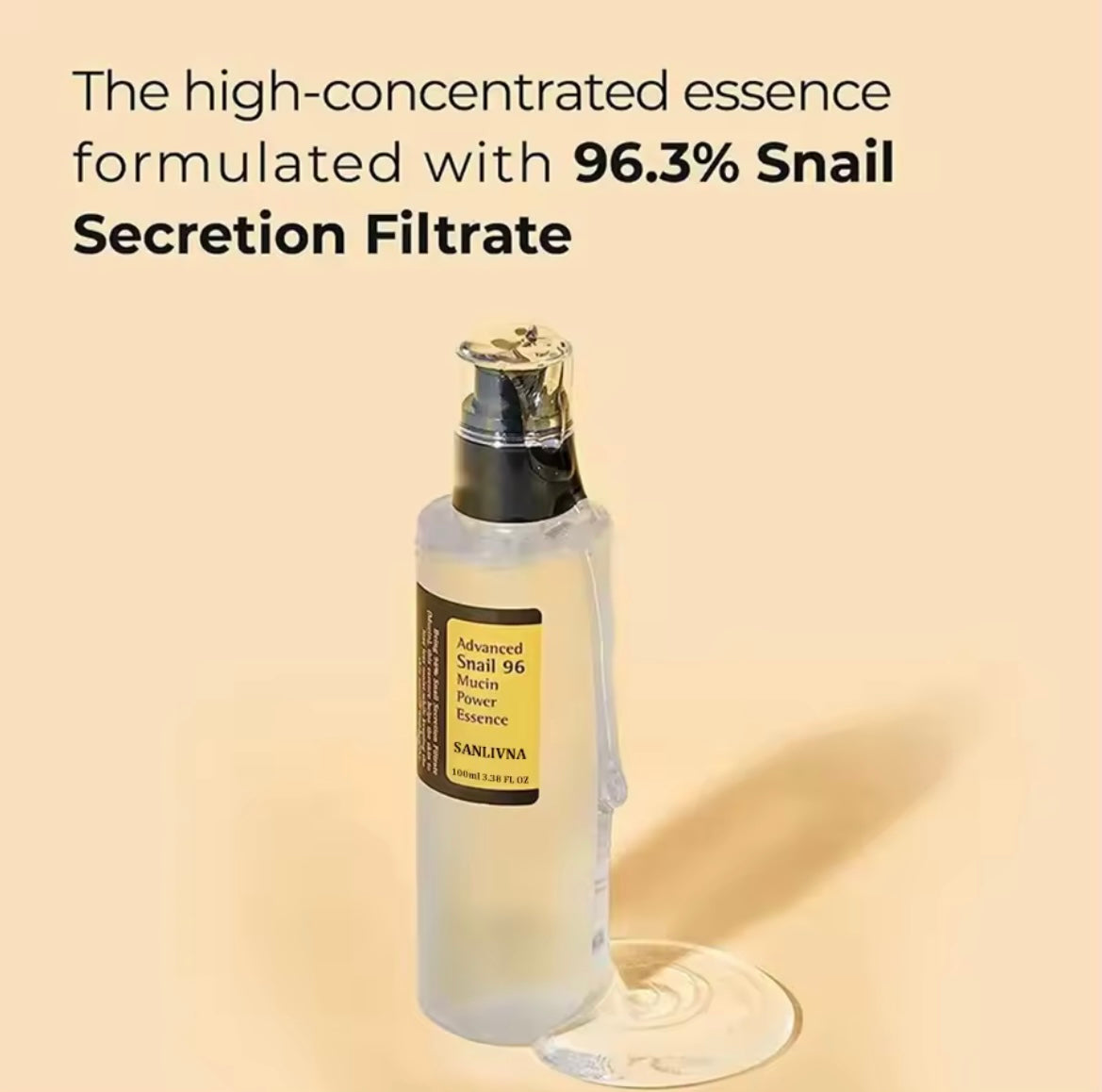 SANLIVNA Advanced Snail 96 Mucin Power Essence